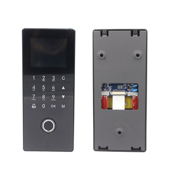 

fingerprint biometric touch rfid access control system kit strike door locks usb time attendance