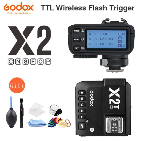 

camera remotes & shutter releases godox x2 x2t-c x2t-n x2t-s x2t-f x2t-o x2t-pl 1/8000s hss wireless flash trigger for fuji pentax
