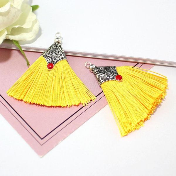 

4pcs 5cm mini silk tassel curtain garments bag decorative accessories diy earrings jewelry fringe trim crafts tassels pendant h qylhcd