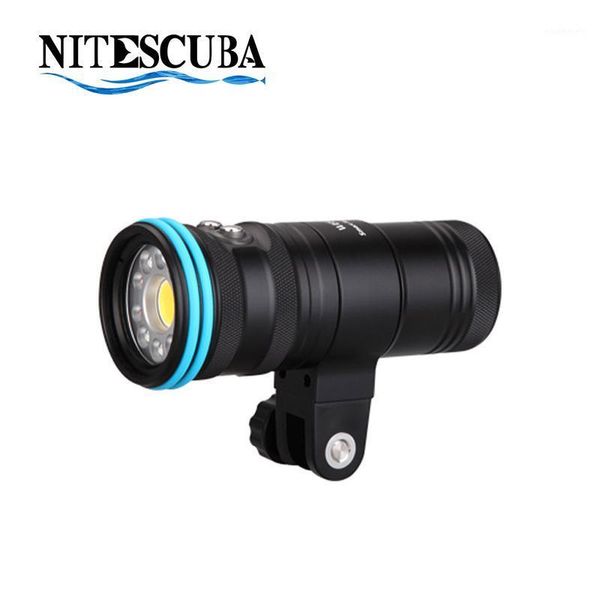 

weefine smart focus wf057 dive light 3000lumen with strobe for underwater pgraphy1