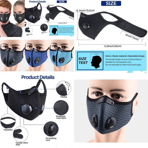 

filter cycling protective mask dhl with in stock activated carbon pm2.5 anti-pollution spoo7fh blgi rcr6