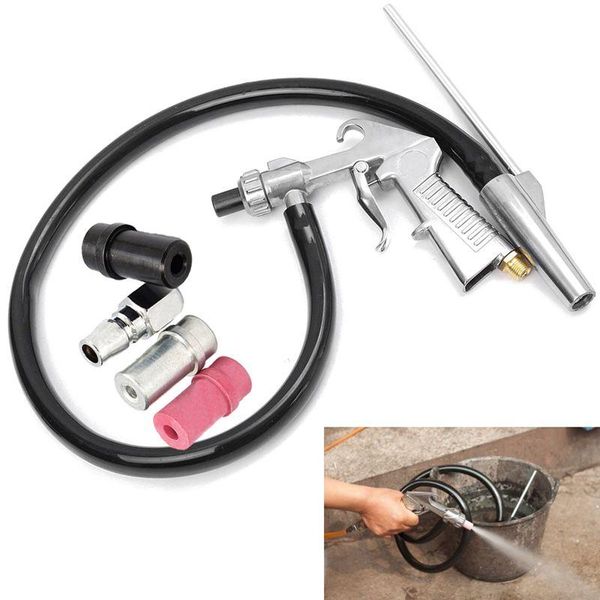 

shgo air sandblaster sandblasting blast gun+nozzles+connector+tube derusting tool kit