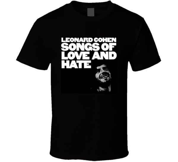 

new leonard cohen songs of love and hate album mens t shirt clothing size s 2xl sport hooded sweatshirt hoodie
