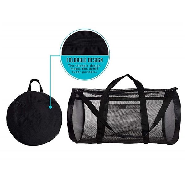 

black friday storage bag beach toy swimsuit quick drying multifunctional corrosion resistant large capacity protable summer mesh sundries