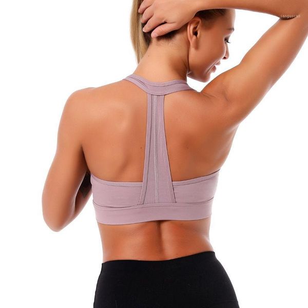 

gym clothing sports bra shockproof gather yoga fitness beauty back vest style underwear female1, White;black
