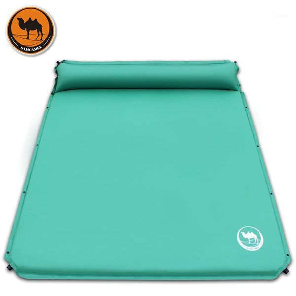 

wholesale- camel 033-3 broadened 160cm automatic inflatable mattress outdoor cushion camping mat1