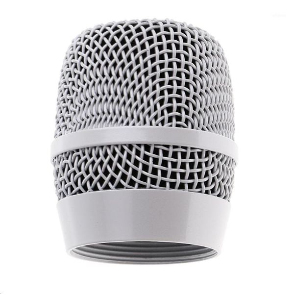 

microphones mesh wireless handheld microphone mic grill head silver for bbs 666b 1100 1200 parts1