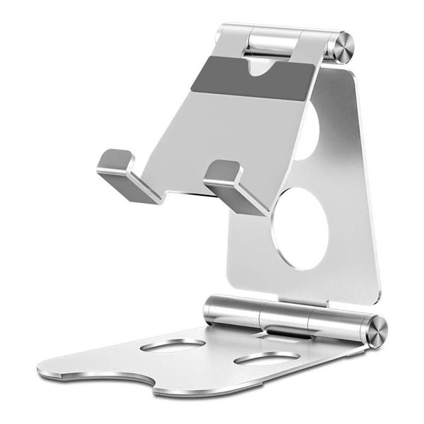 

aluminum alloy adjustable mobile phone holder foldable stand desk support tablet holder bracket for iphone 11 xiaomi mi wmtpiq hwjh