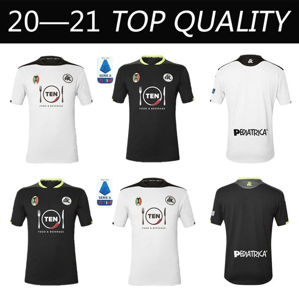 

20 21 spezia calcio soccer jerseys 2020 agudelo pobega agoume chabot d. farias football shirt short sleeve uniform, Black;yellow