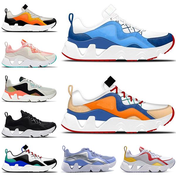 

light ryz 365 trainers womens mens sports sneakers triple white black off pink orange breathable running shoes tennis size 5.5-11, White;red