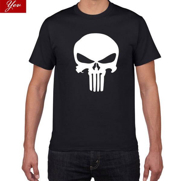 

sport punisher t shirts for men t shirt cotton plus size printed t shirt men casual short sleeves the punisher t-shirt men clothes