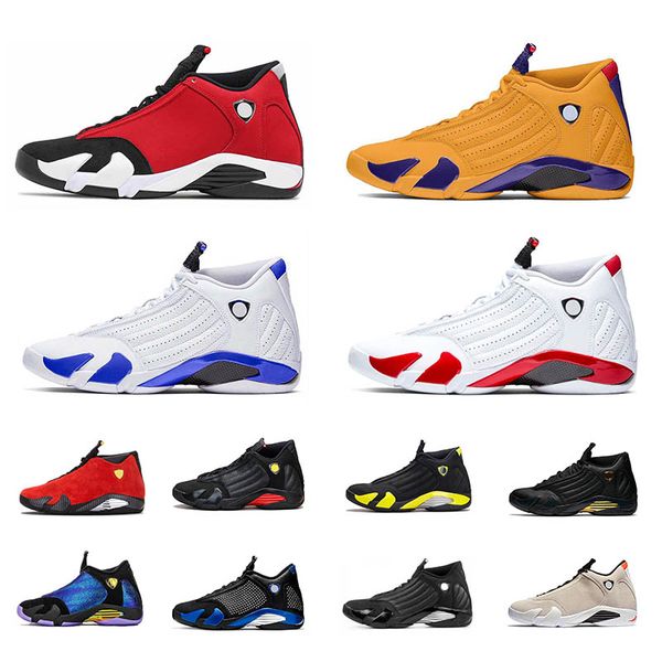 

hyper royal jumpman 14 gym red 14s university gold dmp black toe xiv men basketball shoes candy cane thunder mens sports sneakers