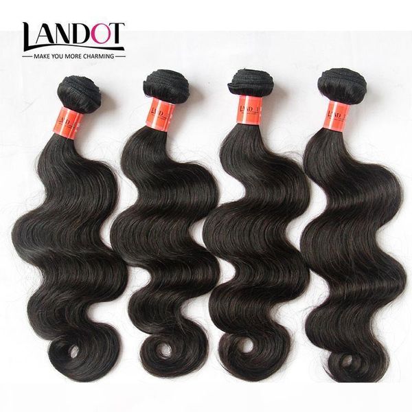 

unprocessed brazilian body wave virgin human hair weave bundles indian cambodian mongolian peruvian malaysian remy hair extensions soft full, Black