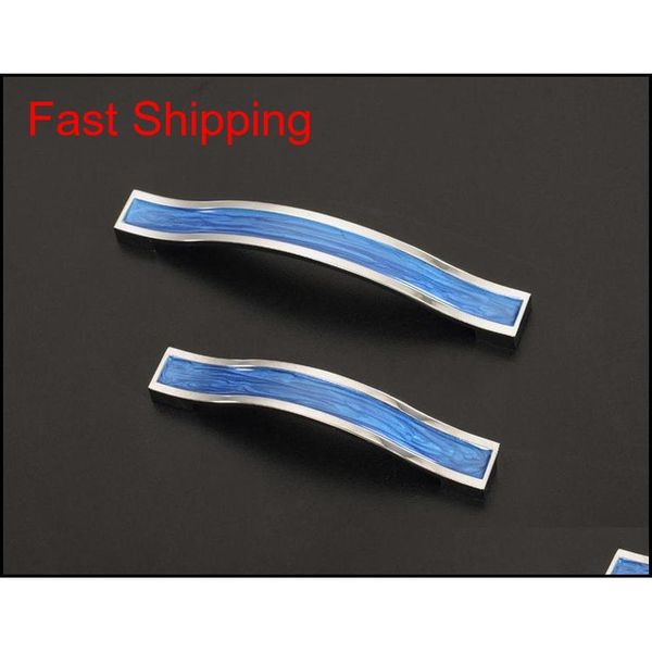 

2pcs modern blue resin furniture hardware handles kitchen cabinets pull door knobs drawer wardrobe cupboar qylulk packing2010