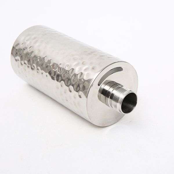 

stainless steel wine bottle travel use cylinder shape liquor bottles self color portable hip flasks new arrival 22jg l1