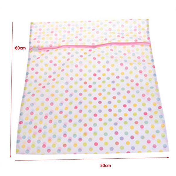 

50*60cm lingerie laundry bags print washing care laundry bag clothes wash machine laundry bra mesh net wash bag pouch basket dbc dh0962-2