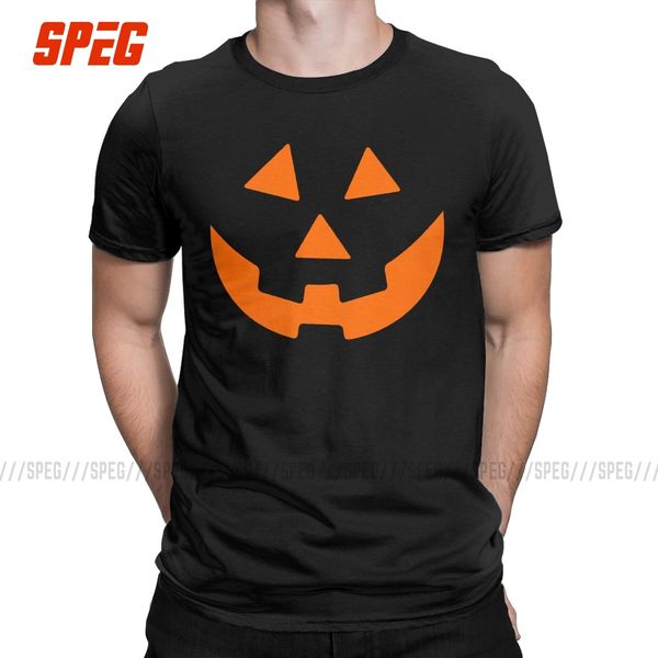 

men jack o lantern face pumpkin casual pure tees short sleeve halloween crew neck 4xl 5xl 6xl hooded sweatshirt hoodie men t shirt