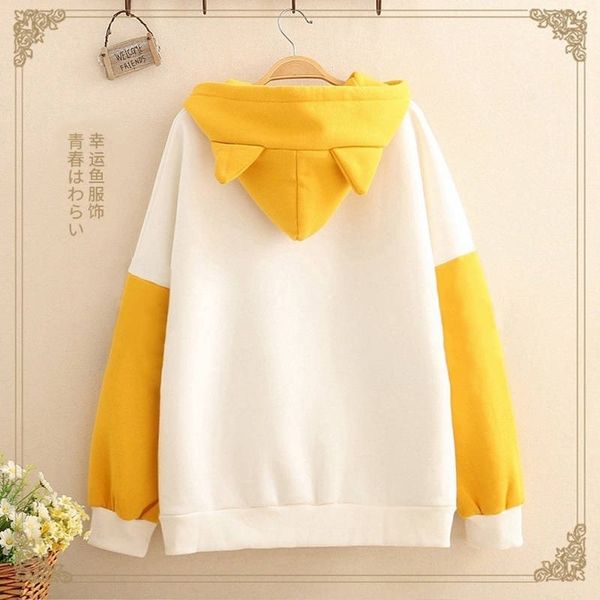 

harajuku shiba inu sweatshirt women japanese akita cute dog embroidery hoodies pullovers clothes 201203, Black