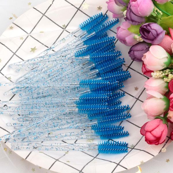 

new 50pcs eyelash brushes makeup brushes disposable mascara wands applicator spoolers eye lashes cosmetic brush makeup tools bbyzxf