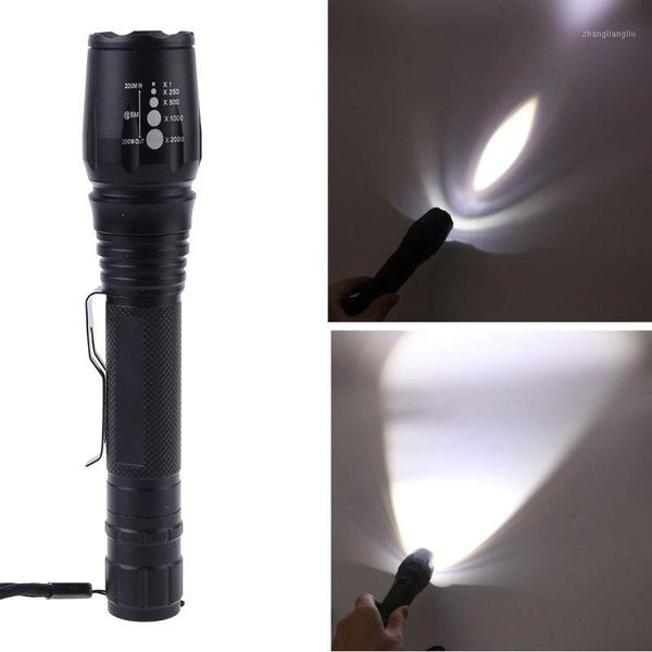

flashlights torches 10000 lumens 5 modes xml t6 led 18650 powerful torch lamp1