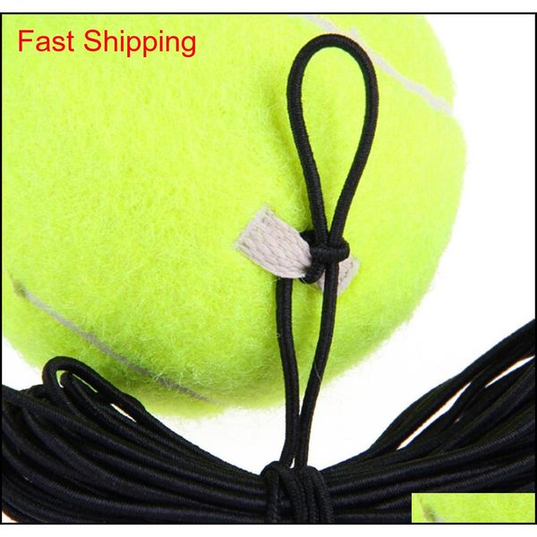 

drill tennis trainer elasticity rubber woolen trainer tennis ball with string for single package p qylzxf abc2007