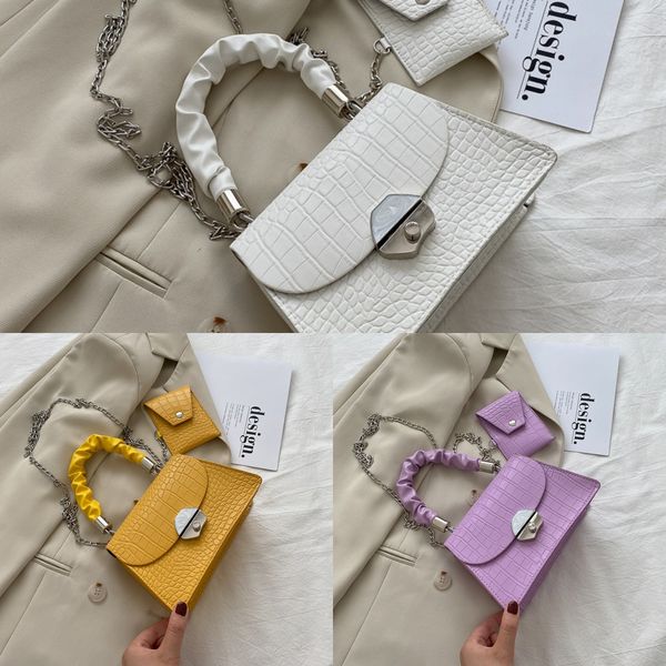 

women's summer shoulder 2020 new fashion chain messenger shoulder small square internet popular hand bag small square bag kfyzm