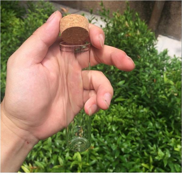 

60ml glass bottles vials jars test tube with cork ser empty glass transparent clear bottles 30x120mm 2 jllmnk
