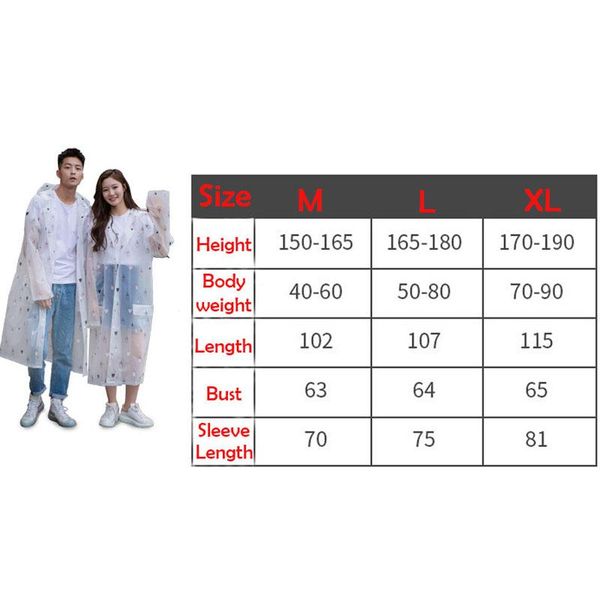 

2019 горячие продажи открытый дождь пальто женщины накрытые прозрачные eva девушки девушки дорожки путешествия водонепроницаемая дождевая од