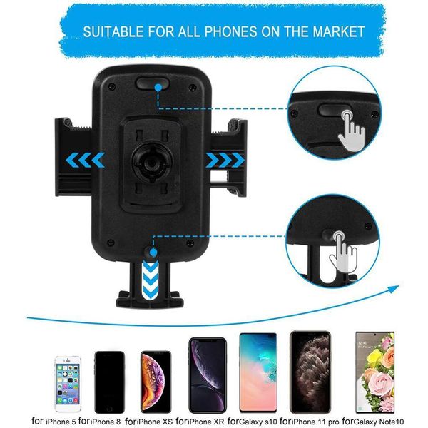 

new universal cup 360 degree rotating gps mobile phone holder bracket stand for car accessories interior tool