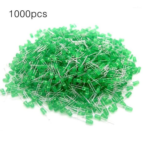 

1000 pieces 5mm round led light emitting diodes component red/green/yellow/white/blue led bulb lamp light super bright1