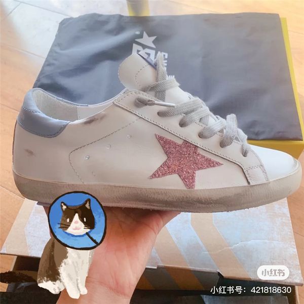 

luxury selling classic star shoes white pink grey sports shoes casual shoes for men and women 34-46 #48#70655555555, Black