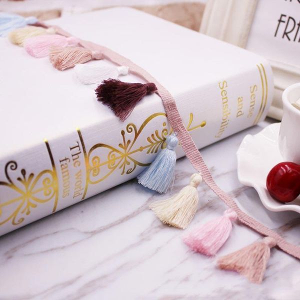 

10yards lot lace tassel ribbon cotton tassels trimming fringes for sewing bed sheet clothes curtains diy accessories decoration h jllxrw