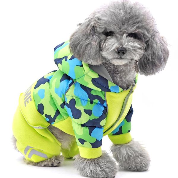 

pet dog clothes winter warm dog coat jumpsuit thicken pet clothing for teddy dogs costume puppy hoodie clothes jackets