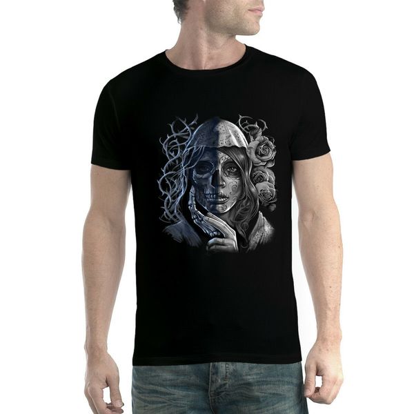

skull dead mystery woman men t-shirt xs-5xl new(1) sport hooded sweatshirt hoodie