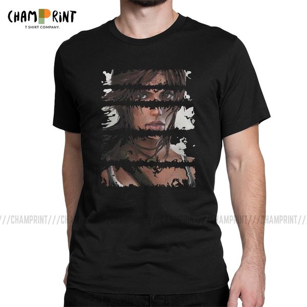 

спорт лара крофт torn мужчины футболка lara croft adventer игры новизна тройники с коротким рукавом круглый шеи t-shirt 100% хлопок печати о