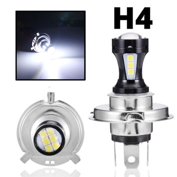 

2pcs h4 car led headlights universal motorcycle truck boat tractor trailer offroad working light smd 3030 work lights spotlight