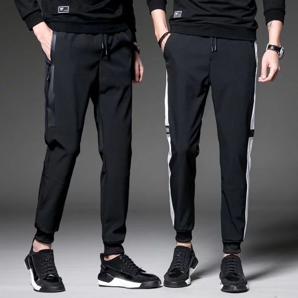 

весна и случайные леггинсы леггинсы осень студенческого спорта вскользь мужской большой размер тонкий маленький толстый ножках брюки харун м, Blue