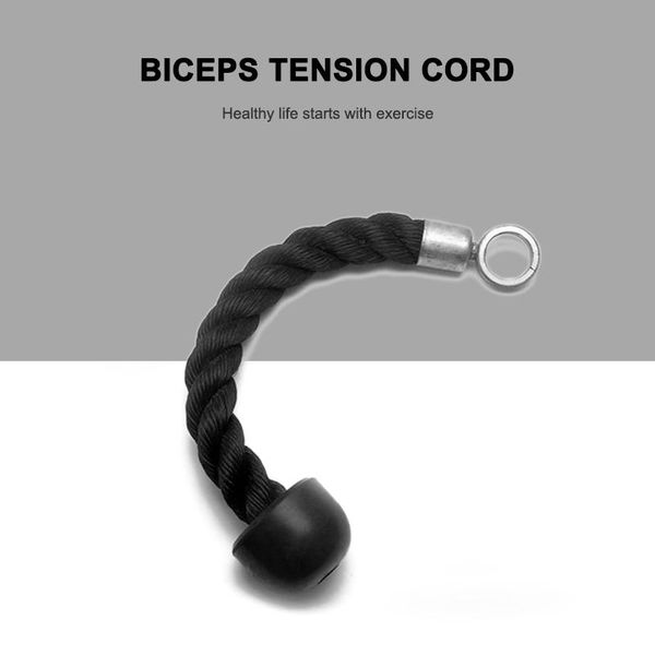 

resistance bands fitness tricep rope biceps band pull down laterals workout muscle training body building gym