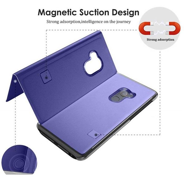 

smart mirror case for huawei p40 p30 p20 pro lite p10 plus honor 20 pro 8a 7c 8x wmthdo