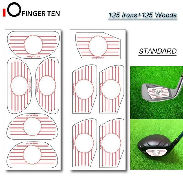 

golf training aids impact tape 125 irons and woods ball hitting board combo recorder club labels stickers kit for swing practice1