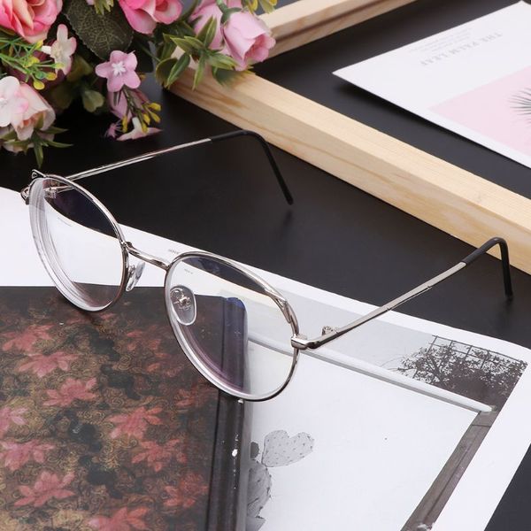 

retro cat eye myopia eyepieces optical women round metal frame glasses flat mirror -1.0 -1.5 -2.0 -2.5 -3.0 -3.5 -4.0 -5.0 -5.5