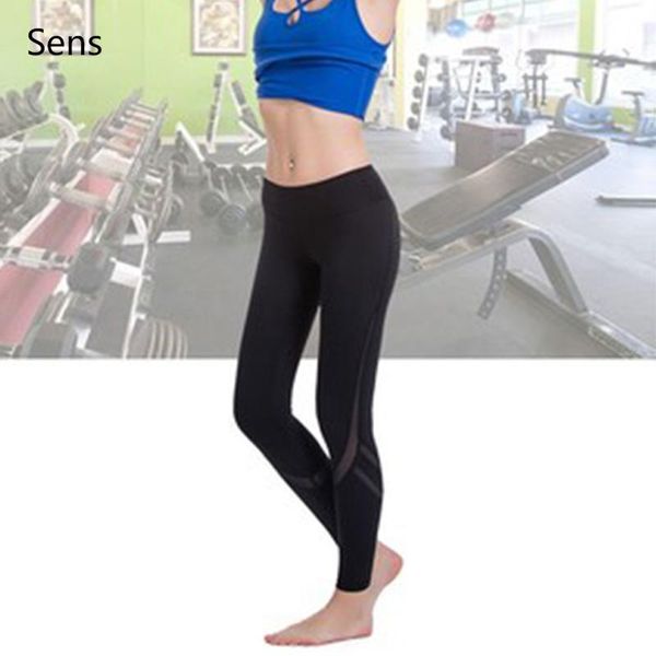 

slim women fitness yoga pants high waist leggings print seamless kg-137, White;red