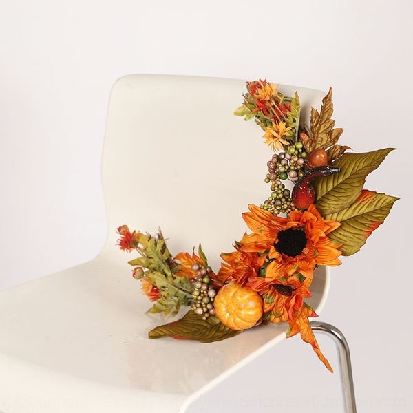 

d16mq sunflowersfestivalss аксессуары луна hangingthanksgivingautumnsunflowerschrysanthemum decorationsdoor sunflowersfestivalss висит acc