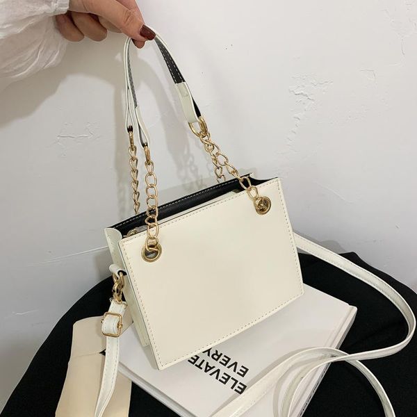 

bags for women 2020 new purses and handbags luxury solid color pu woman chain shoulder handbag flap female messenger bags bolsos