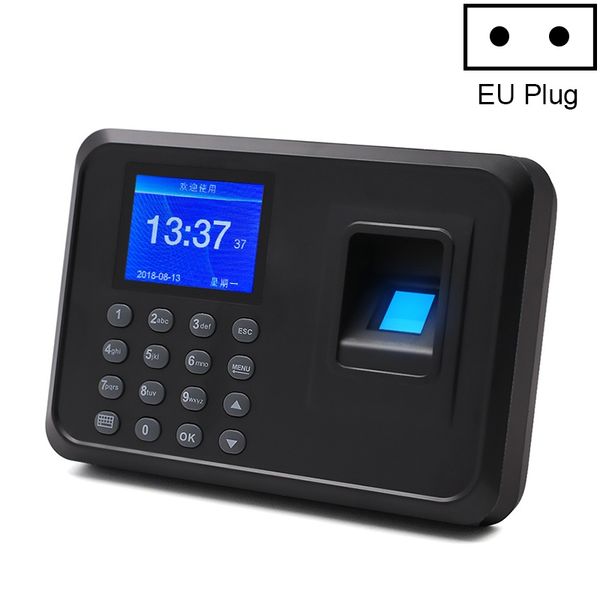 

f01 fingerprint time attendance machine with 24 inch tft screen eu plug