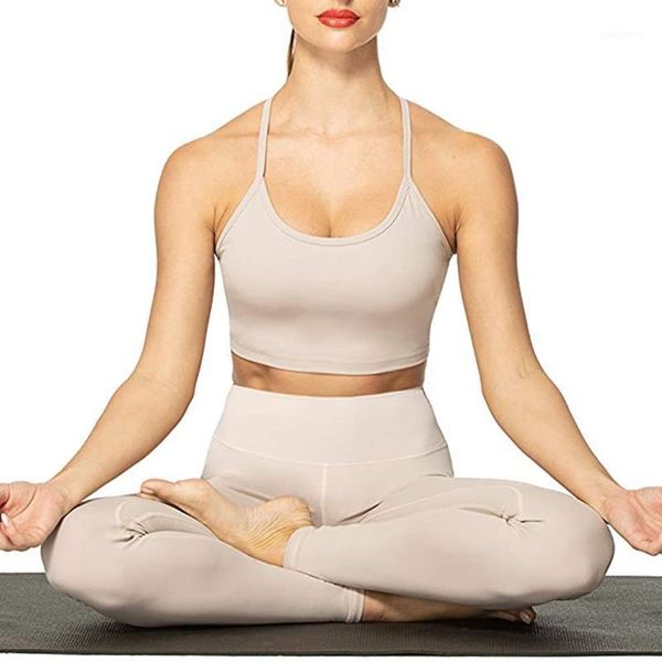 

yoga outfits 2021 high waist fitness leggings womens stretch running gym sports full length active pants push up1, White;red