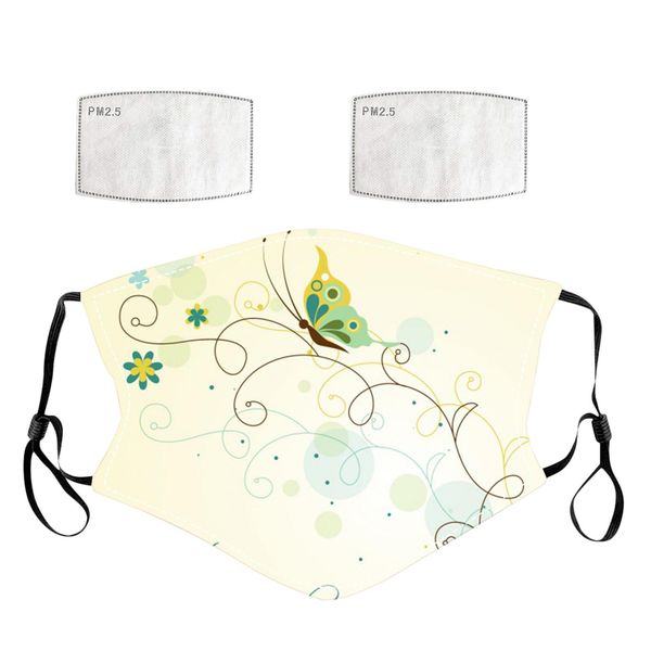 

12pc девушки kawaii маски шаблон дизайна рот муфельные столкнувшись shield face протек украшение партии tapabocas cubrebocas maska nightcl w