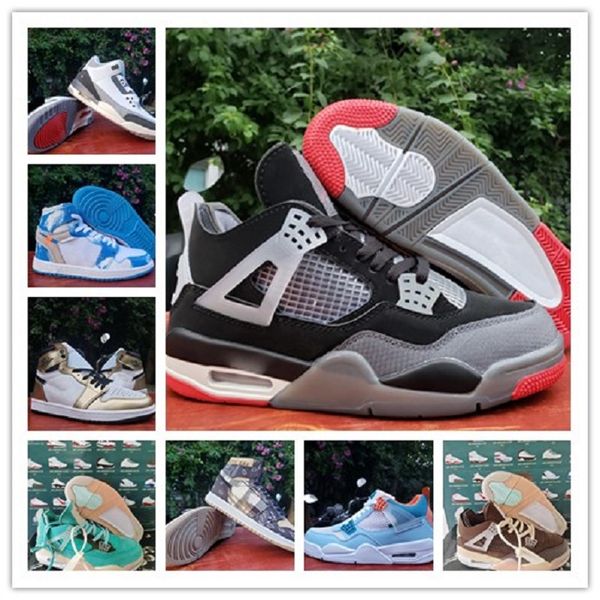 

new neon reflective basketball shoes 1 mid se metallic gold mens 1 high og university blue elephant print bred men sneakers trainer