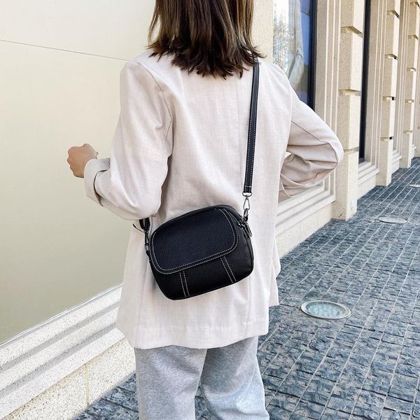 

women bag waterproof mini handbag fashion retro simplicity shoulder crossbody bag solid color purse causal travel bags for girl