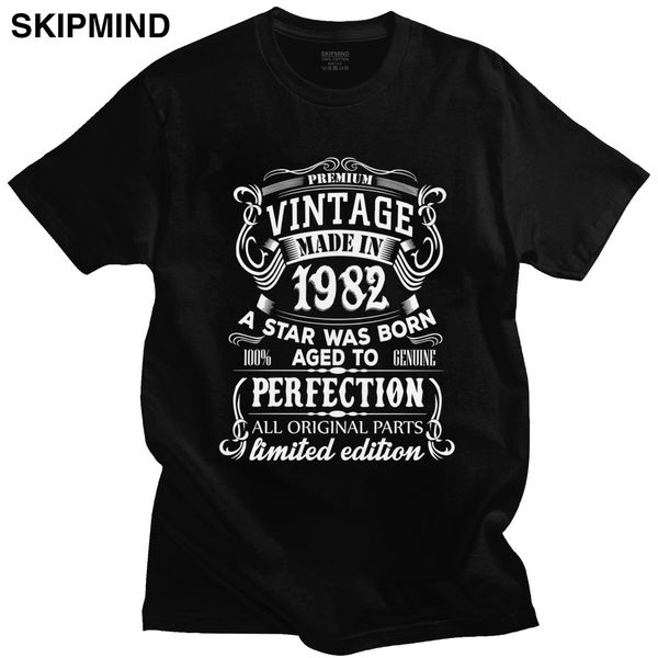 

vintage made in 1982 tshirt born in 1982 t shirt short sleeve 38 years old tshirt 38th birthday gift tee sport hooded sweatshirt hoodie